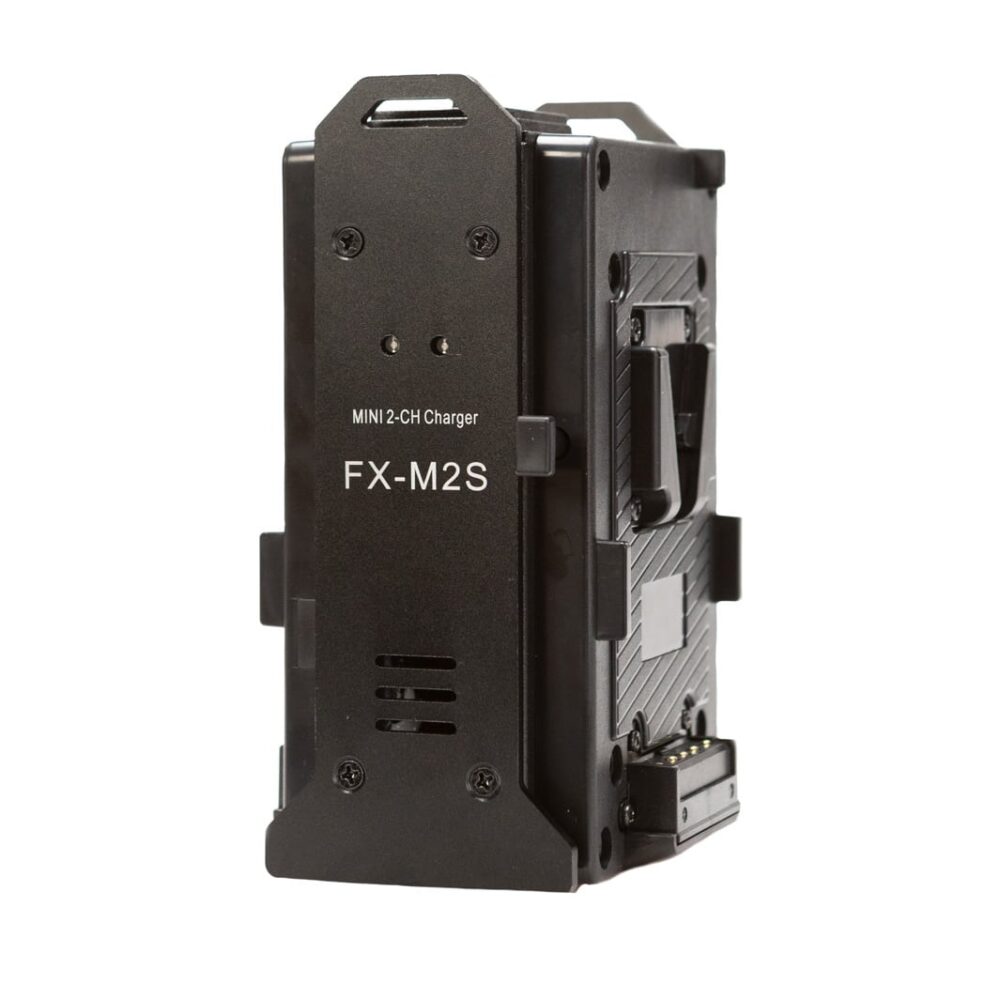 FXLION 2 channel V-mount mini charger