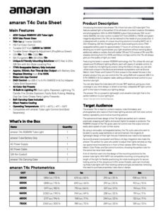 AMARAN T4c RGB tube light