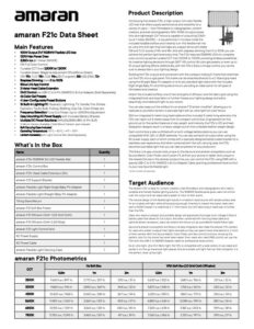 AMARAN F21c RGB flexible light