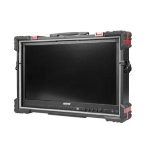24” RUIGE AT-2400HR 4K 12G-SDI/HDMI broadcast monitor with armor case