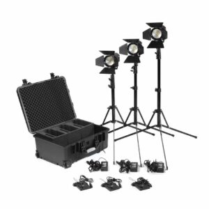 3 x KINOTEHNIK Practilite 602 Kit with Accessories
