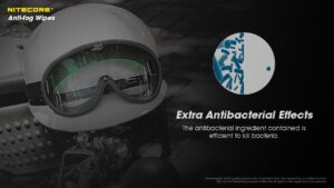 NITECORE Anti-Fog Wipes, 30 packs/box