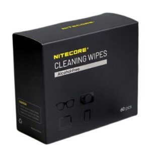 NITECORE Cleaning Wipes, 60 pcs/box