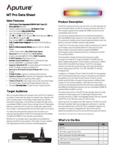 APUTURE MT Pro mini LED tube light