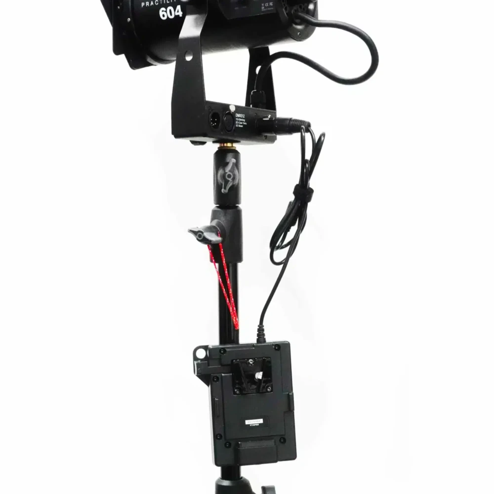 KINOTEHNIK V-lock battery plate for Practilite fresnel