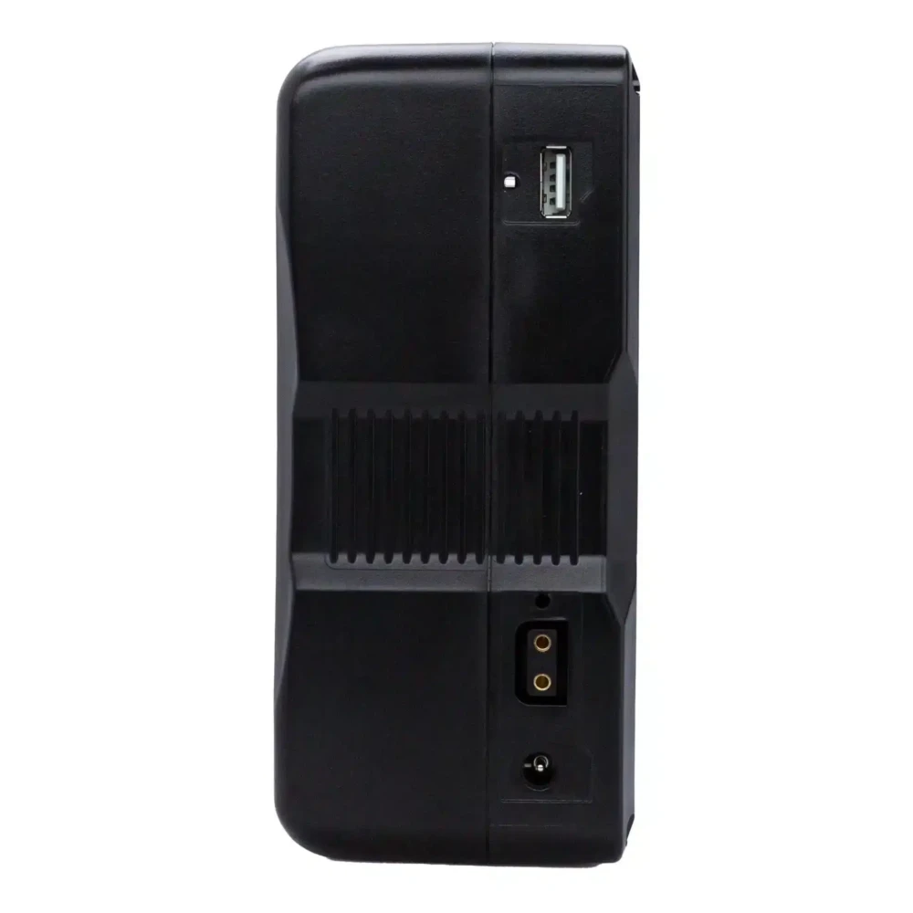 FXLION Cool Black V-Mount Battery, 14.8V, 190Wh, with USB, D-Tap