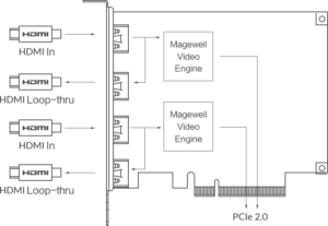 MAGEWELL Pro Capture Dual HDMI 4K Plus LT - 11260