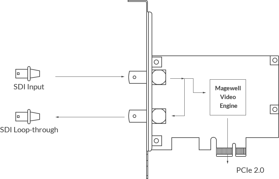 MAGEWELL Pro Capture SDI - 11050