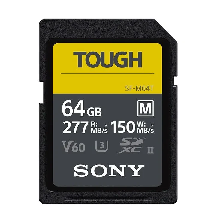 SONY Tough SDXC V60 memory card