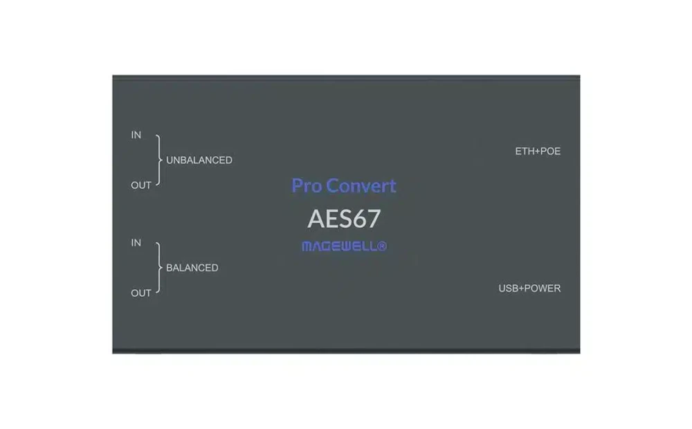MAGEWELL Pro Convert AES67 BIDI - 64240