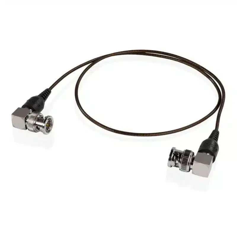 SHAPE skinny angled BNC cable 24" (60cm), black