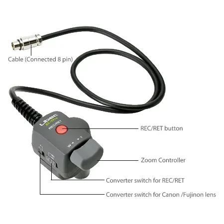 LIBEC ZC-9Pro Zoom Control for ENG Lenses