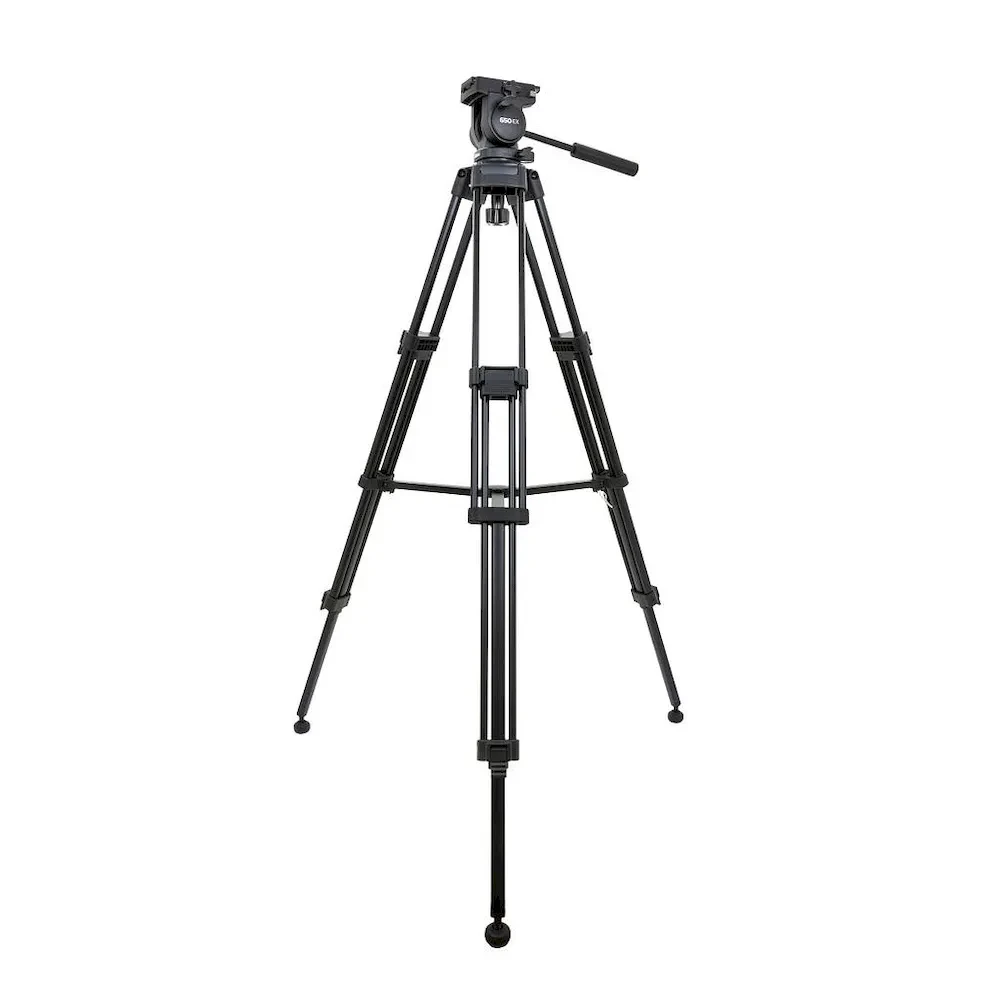 LIBEC TH-650EX video tripod with fluid head