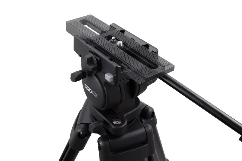 LIBEC TH-650EX video tripod with fluid head
