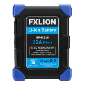 FXLION 205Wh High Power Square Battery with impact-proof rubber corners