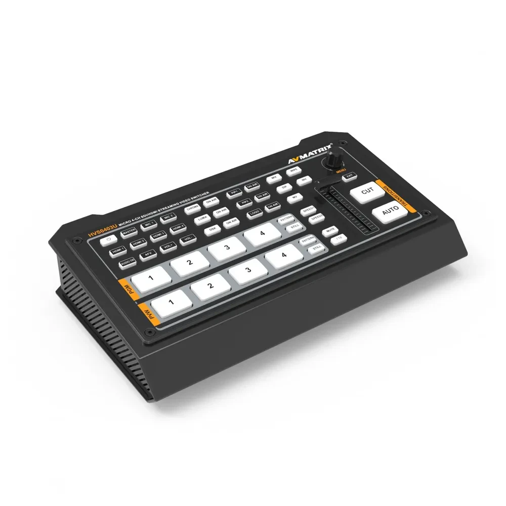 AVMATRIX HVS0403U 4-ch HDMI SDI Multi-format Streaming Video Switcher