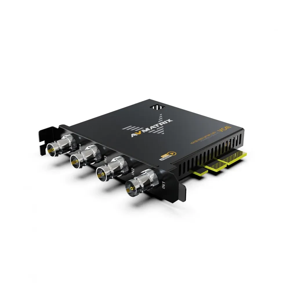 AVMATRIX VC41 4-CH 3G-SDI PCIE Capture Card