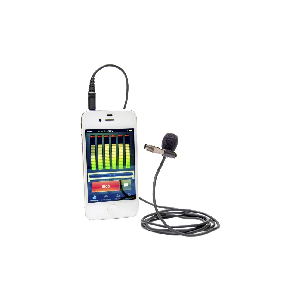 AZDEN EX-503i wired lapel microphone for mobile