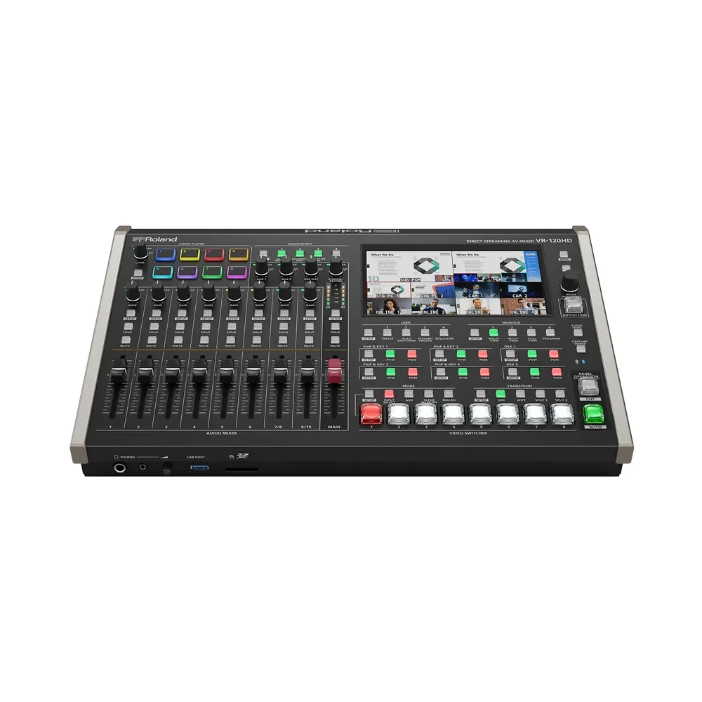 ROLAND VR-120HD Direct Streaming AV Mixer
