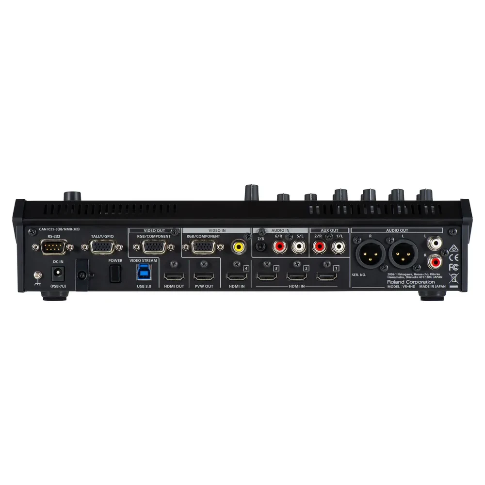 ROLAND VR-4HD 4-channel HDMI AV Streaming Switcher