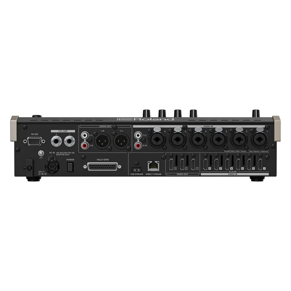 ROLAND VR-6HD Ultra-compact audio/video mixer with direct streaming encoders