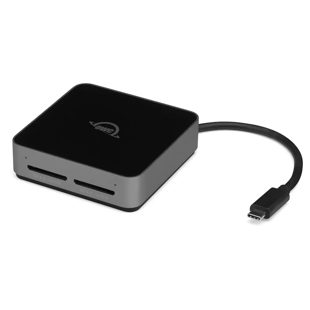 OWC Cardreader Atlas USB-C Dual-Slot SDXC UHS-II