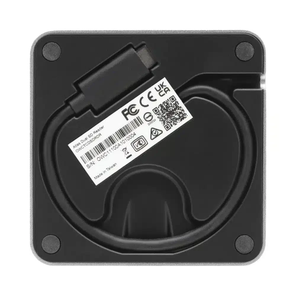 OWC Cardreader Atlas USB-C Dual-Slot SDXC UHS-II