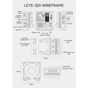 PORTKEYS LEYE SDI Camera Viewfinder
