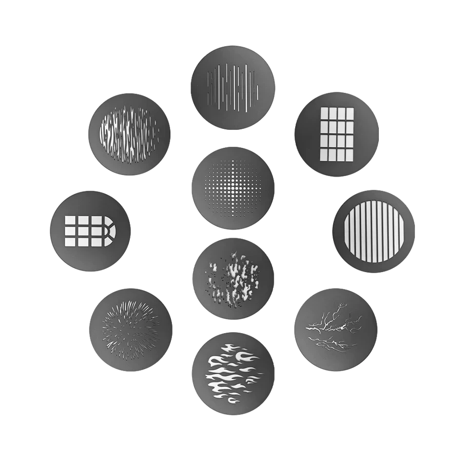 APUTURE Spotlight Max 10-Piece Gobo Kit