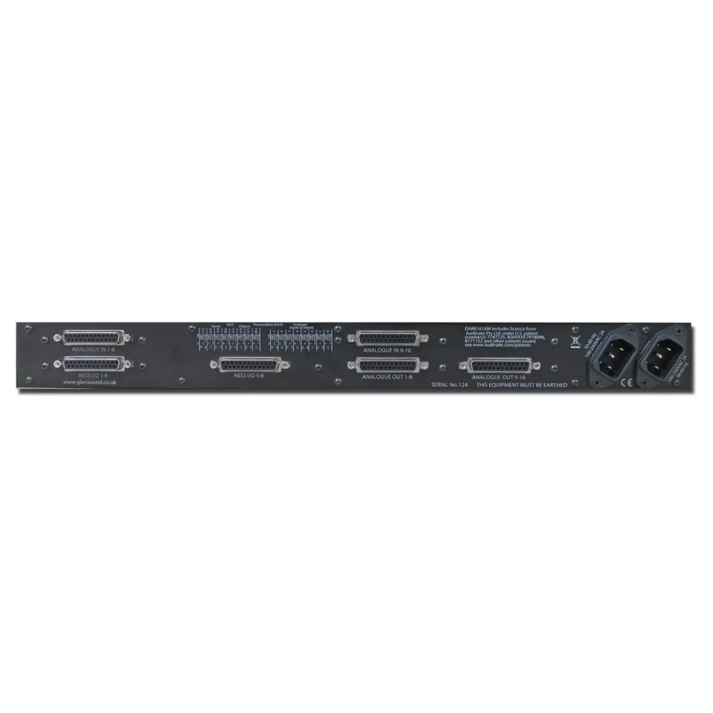 GLENSOUND DARK1616M network audio interface