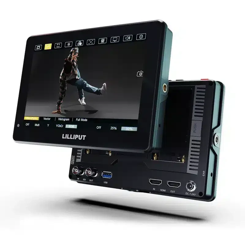 7" LILLIPUT HT7S high brightness 3G-SDI touch camera control monitor