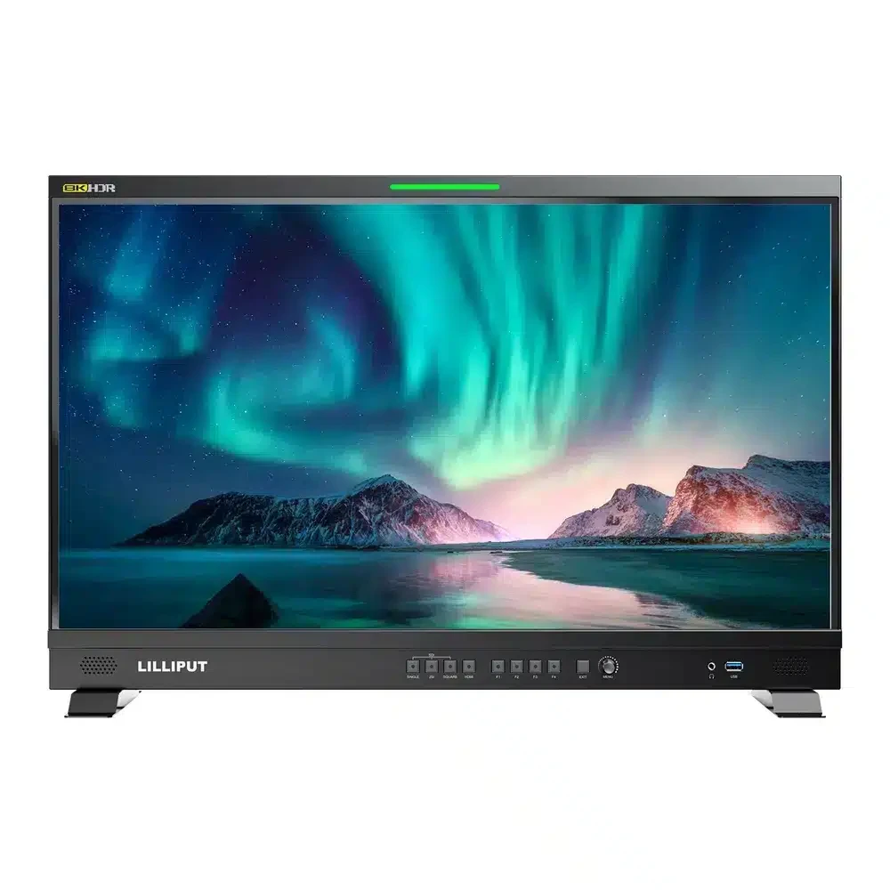 28" LILLIPUT Q28-8K HDR 8K 12G-SDI 4K HDMI2.0 studio production monitor