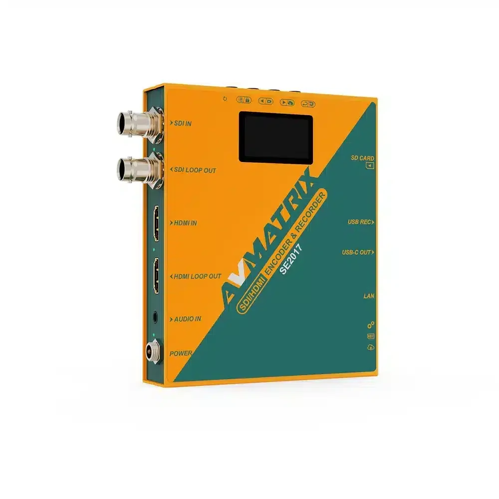AVMATRIX SE2017 SDI/HDMI Encoder & Recorder