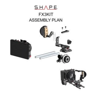 SHAPE Sony FX3 Kit Matte Box Follow Focus