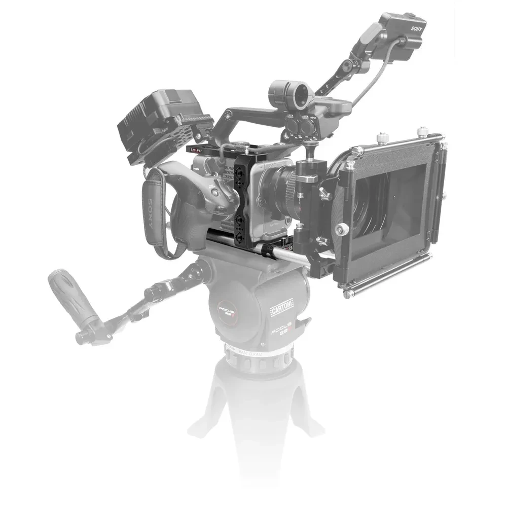 SHAPE Sony FX6 camera cage and 15 mm LW rod system