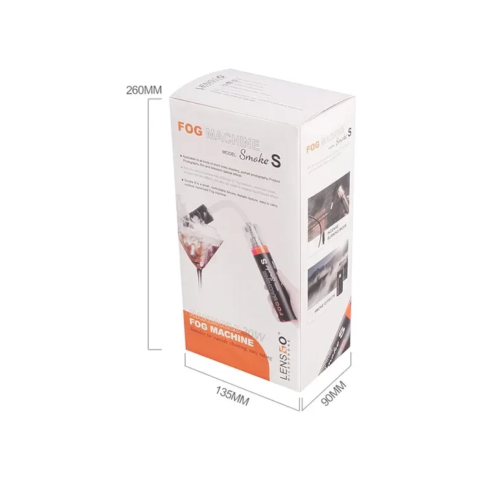 LENSGO Smoke S portable fog machine (30W)