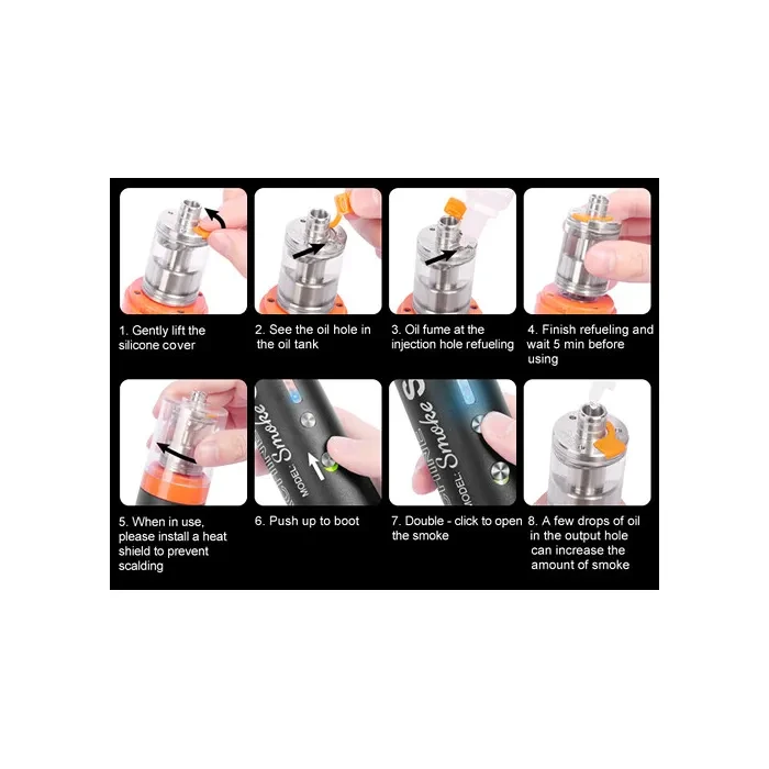 LENSGO Smoke S portable fog machine (30W)