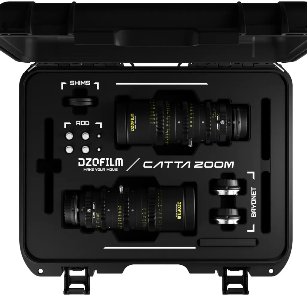 DZOFILM Catta Zoom 18-35 | 35-80 | 70-135mm T2.9-22 lenses