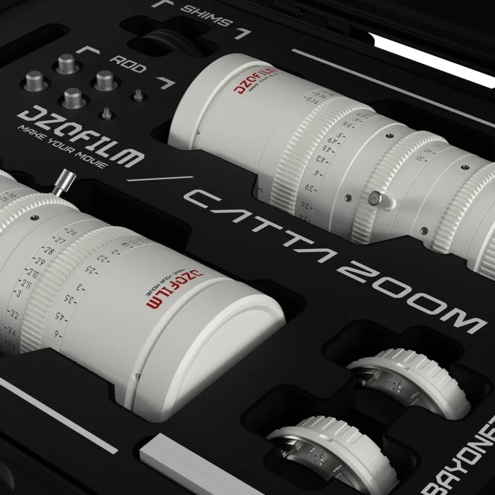 DZOFILM Catta Zoom 18-35 | 35-80 | 70-135mm T2.9-22 lenses
