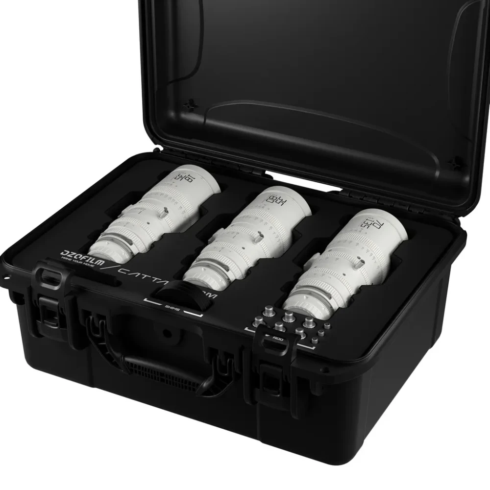 DZOFILM Catta Zoom 18-35 | 35-80 | 70-135mm T2.9-22 lenses