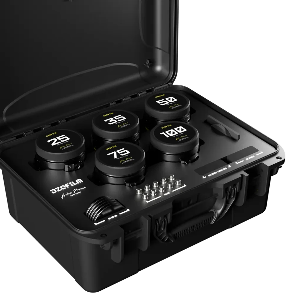 DZOFILM Arles FF/VV Prime Cine lenses