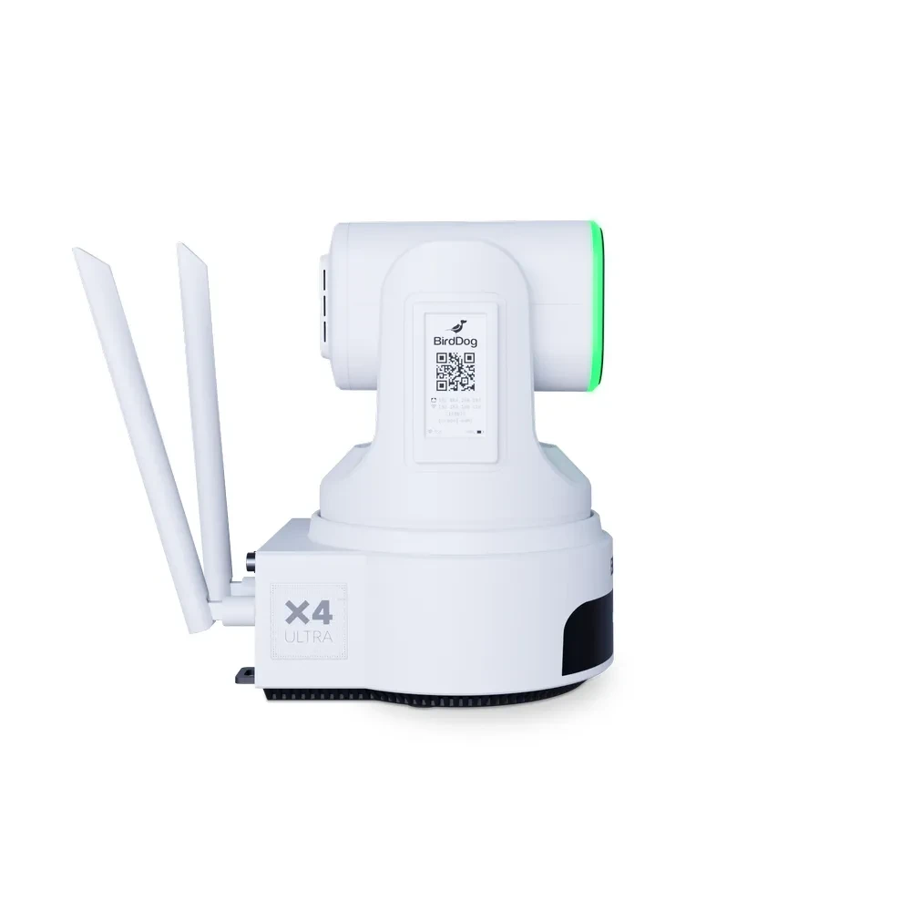 BIRDDOG X4 Ultra - NDI HX3, Wi-Fi, AI Tracking PTZ camera