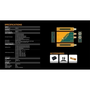 AVMATRIX SC1221-12G HDMI2.0 to 12G-SDI 4K broadcast converter