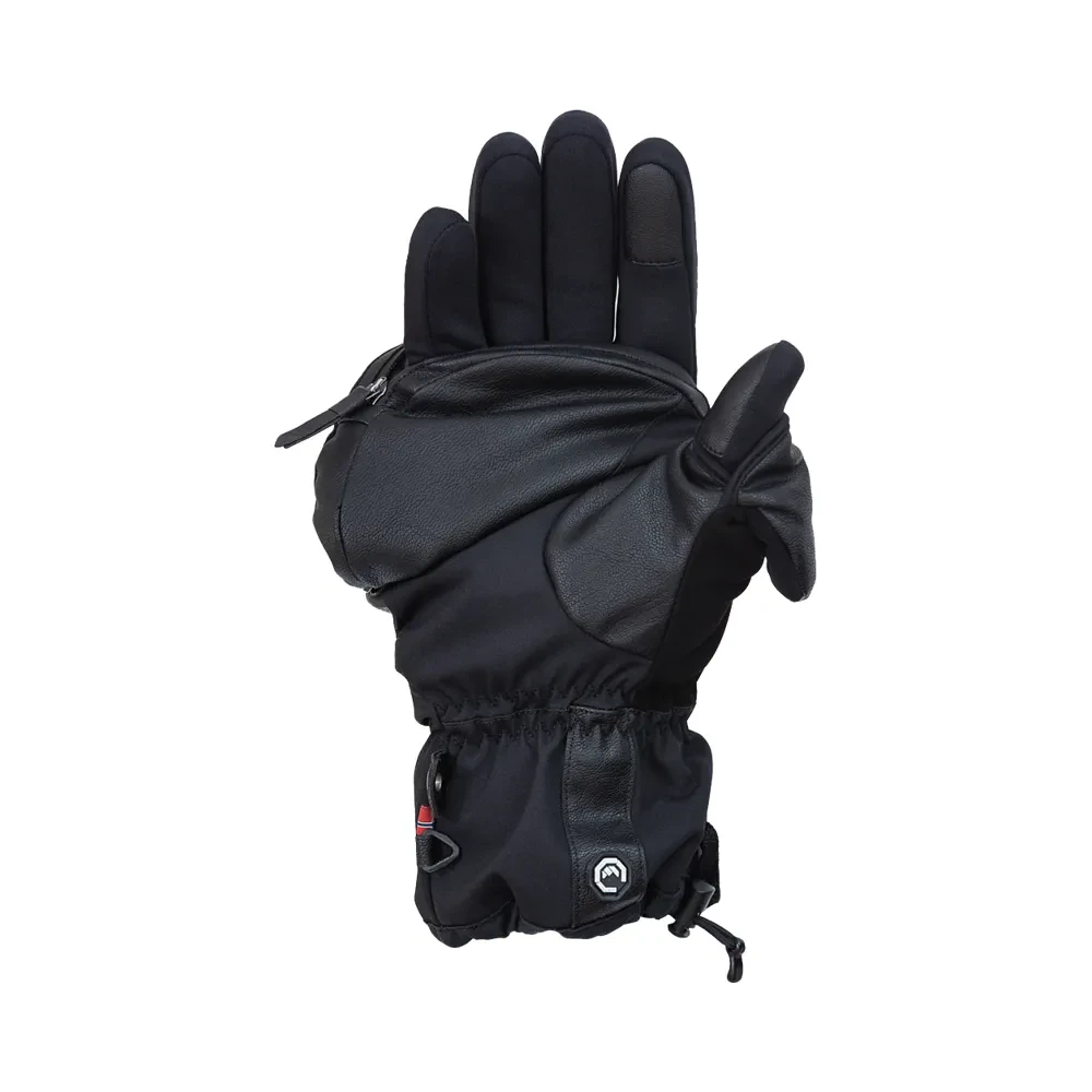 VALLERRET Skadi Zipper Mitt LRS: Black