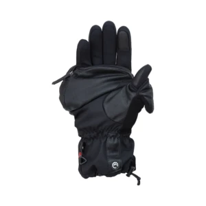 VALLERRET Skadi Zipper Mitt LRS: Black