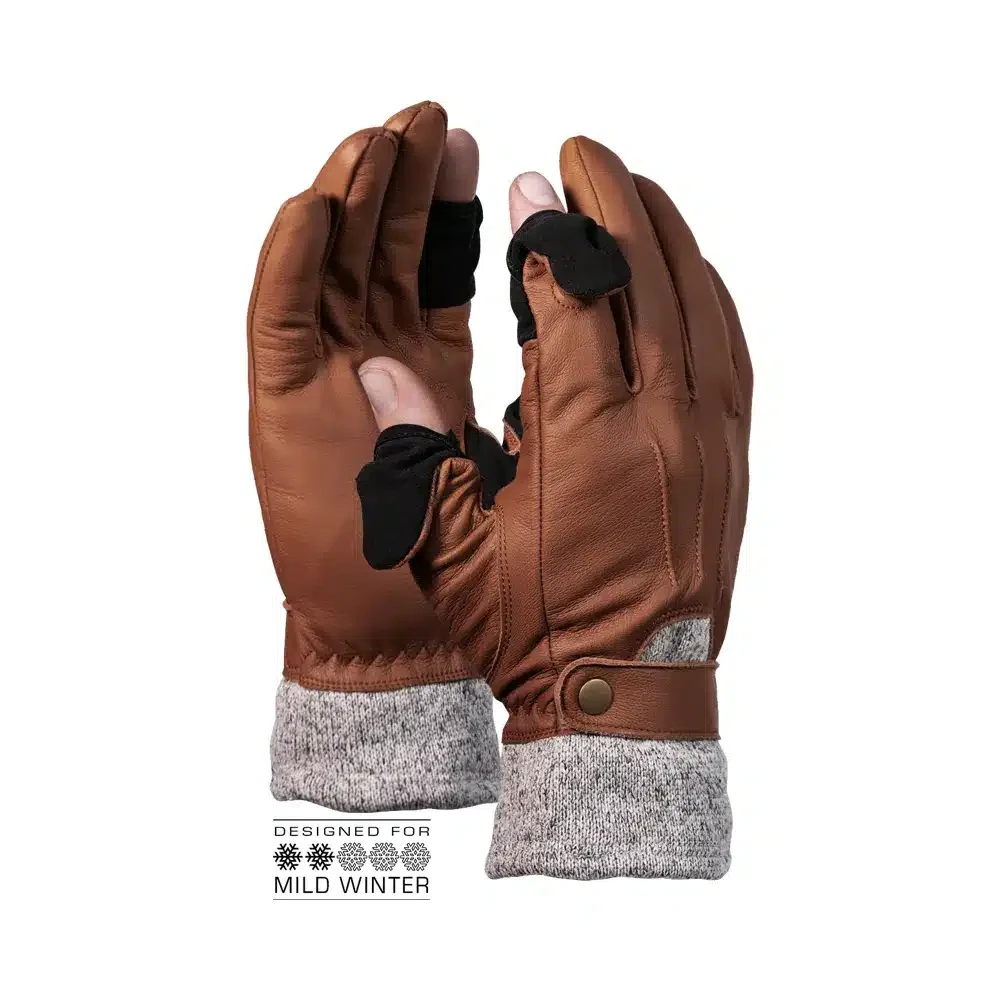 VALLERRET Urbex Photography Gloves Brown