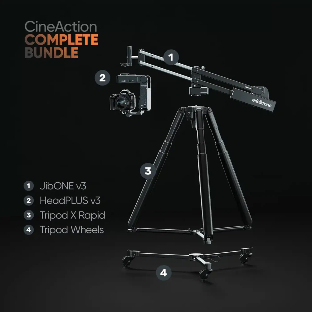 EDELKRONE CineAction Bundle - Complete (HeadPLUS)
