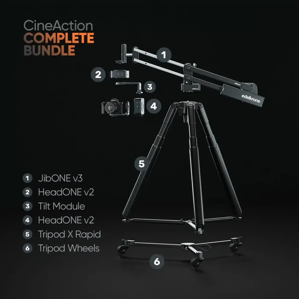EDELKRONE CineAction Bundle - Complete (Dual HeadONE v2)
