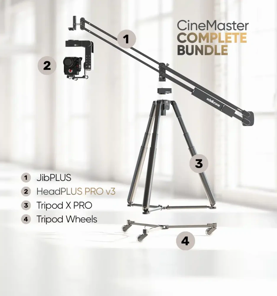 EDELKRONE CineMaster Bundle - Complete (HeadPLUS PRO)