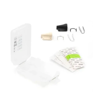 BUBBLEBEE Mic Hiding Starter Kit for Sennheiser ME2-II, black & white